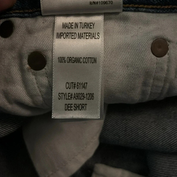 Agolde Dee Distressed Women’s Denim Shorts- Size 25 - Picture 8 of 8